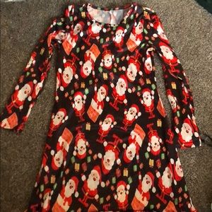 Little girls size medium (8/10) santa nightgown